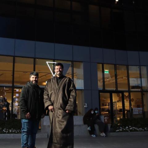 فايز بن جريس و سعيد القحطاني - صورة من انستقرام