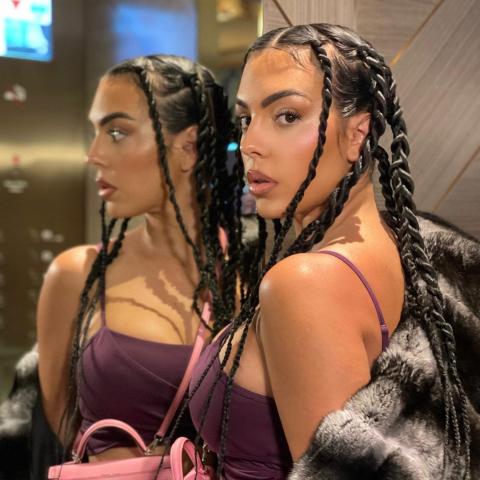 جورجينا رودريغز - صورة معدلة من انستقرام