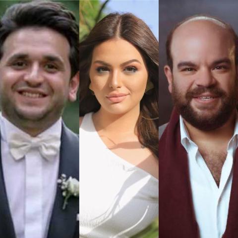 محمد عبد الرحمن وهنادي مهنا ومصطفى خاطر