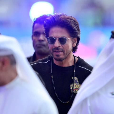 صورة متداولة لشاروخان من حفل افتتاح دوري الكريكت