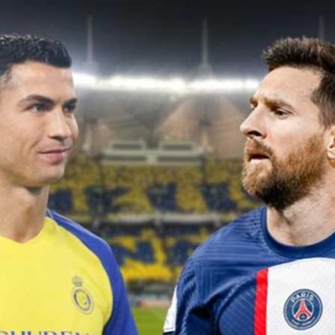 كريستيانو رونالدو - ليونيل ميسي، صورة معدلة