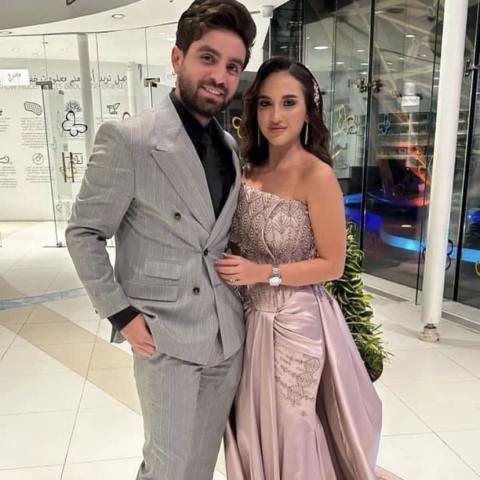 غيث مروان وسارة الورع - صورة من السوشيال ميديا