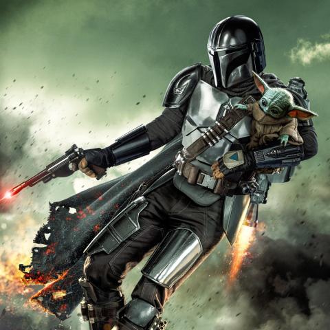 بوستر الموسم الثالث من The Mandalorian - الصورة من تويتر @DisneyPlus