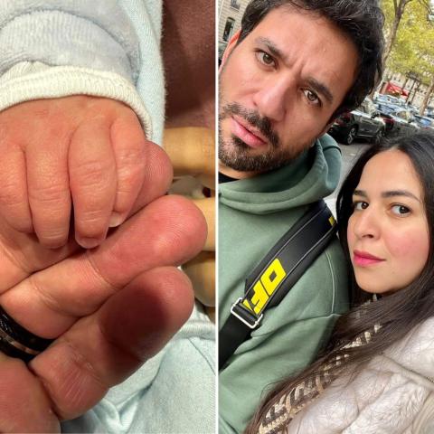 حسن الرداد وإيمي سمير غانم - صورة معدلة