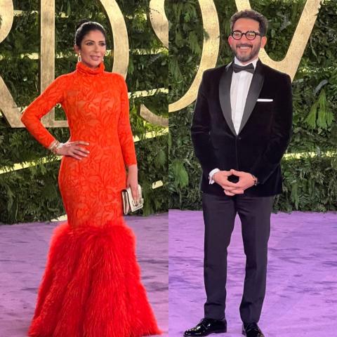 منى زكي وأحمد حلمي