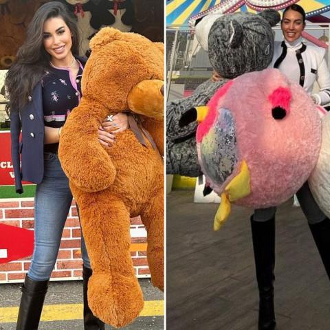 جورجينا رودريغز و ياسمين صبري - صورة معدلة من السوشيال ميديا