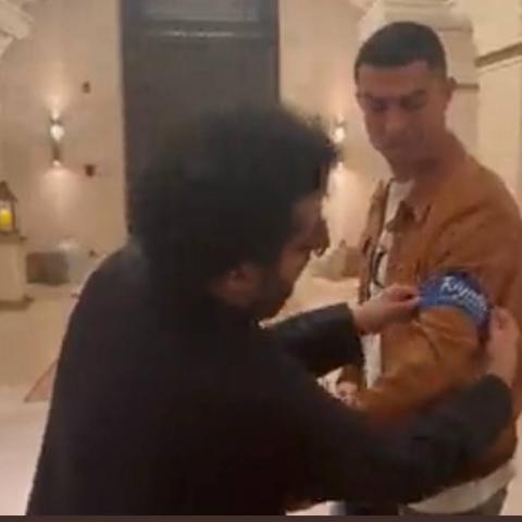 كريستيانو رونالدو - صورة من الفيديو