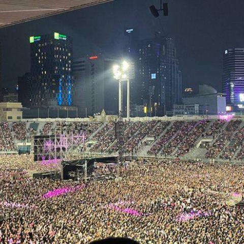 حفل فرقة بلاك بينك في الرياض - صورة من تويتر