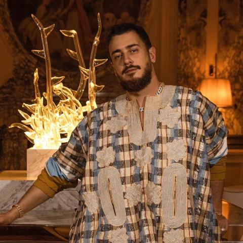 سعد لمجرد - صورة من انستقرام