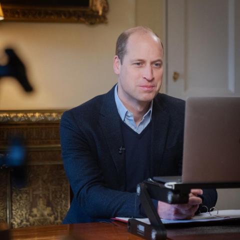 الأمير ويليام - صورة من حساب The Prince and Princess of Wales على انستقرام