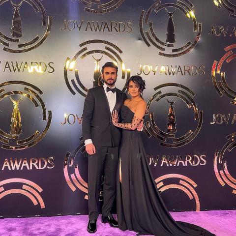 رحمة رياض وألكسندر علوم - صورة من إنستقرام