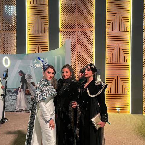 اطلالات المشاهير من بطولة كأس السعودية