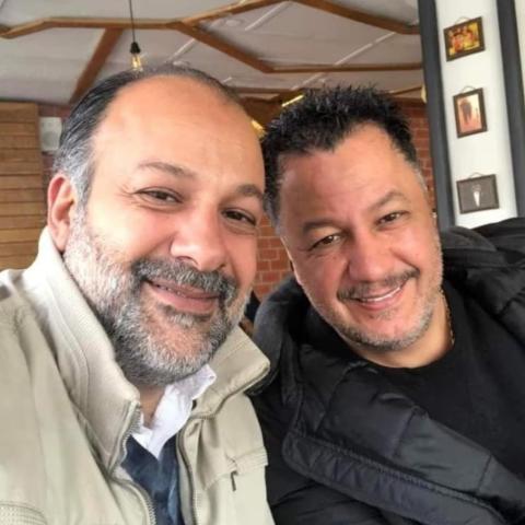 وائل زيدان مع شقيقه شادي - غوغل