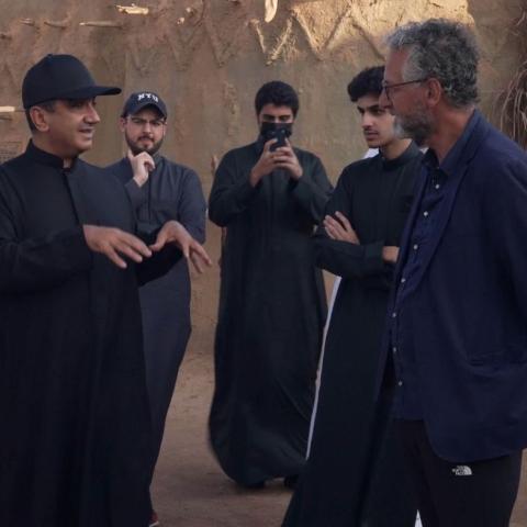 كواليس تصوير فيلم قندهار في العلا بالسعودية