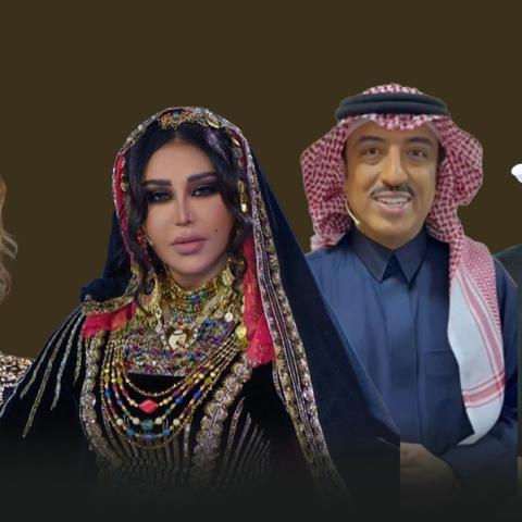 لجنة تحكيم سعودي ايدول في يوم التأسيس