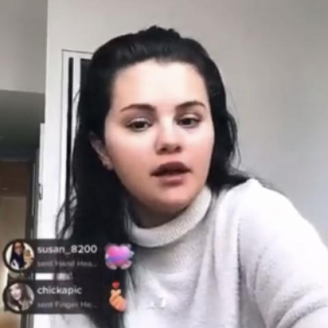 سيلينا غوميز - صورة من تيك توك