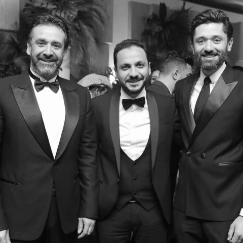 كريم عبد العزيز وبيتر ميمي وكريم محمود عبد العزيز