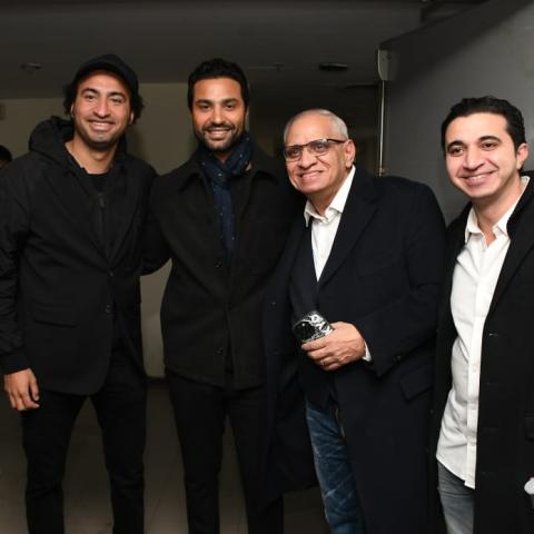 جانب من العرض الخاص لفيلم أنا لحبيبي