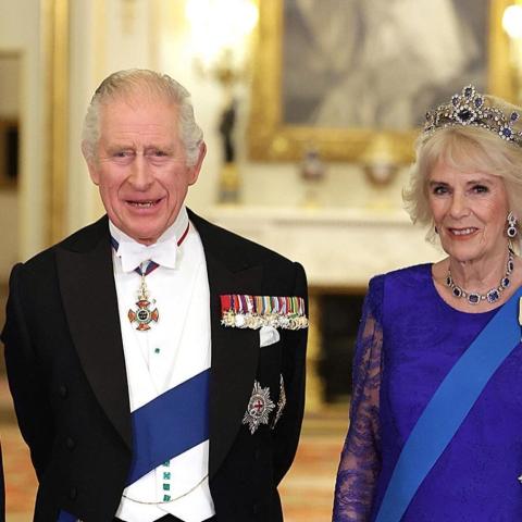 الملك تشارلز وزوجته كاميلا - صورة من انستقرام The Royal Family