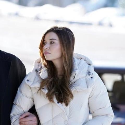 عفراء و ميرت - صورة من السوشيال ميديا