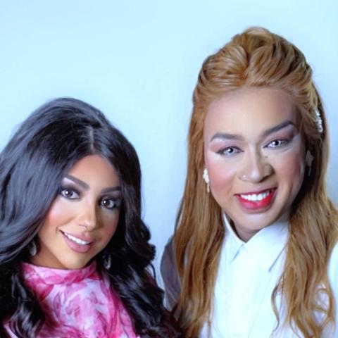 من برنامج برودكات على القناة السعودية - صورة  من انستقرام ريماس منصور