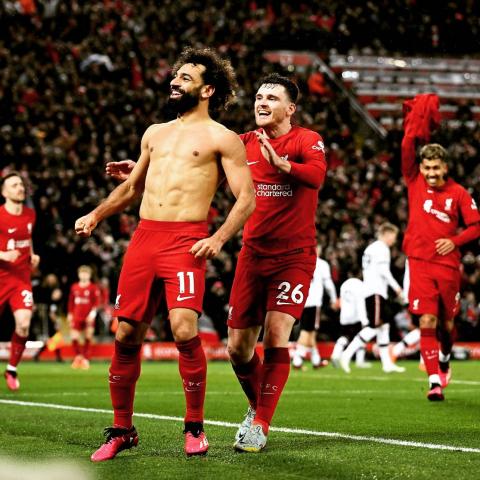 محمد صلاح - صورة من حساب نادي ليفربول في انستقرام