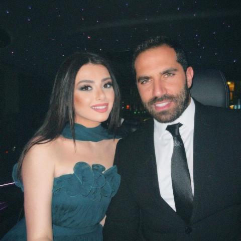 ماريتا الحلاني وخطيبها كميل أبي خليل- انستقرام @maritta