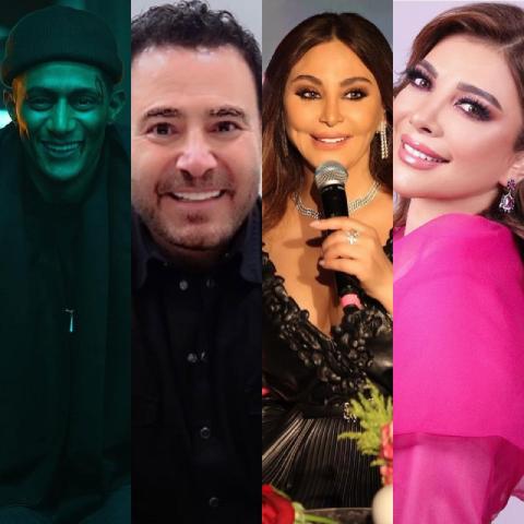 أصالة - إليسا - عاصي الحلاني - محمد رمضان ، صورة معدلة