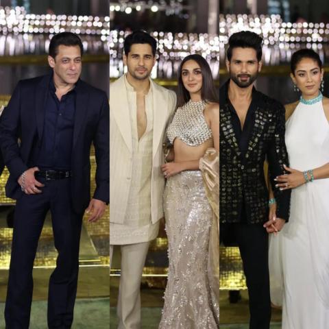 نجوم بوليوود على السجادة الحمراء ضمن مهرجان الموسيقى الهندية