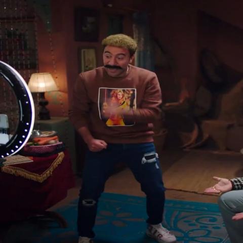 جوني وهجرس من مسلسل الكبير أوي الحلقة 9