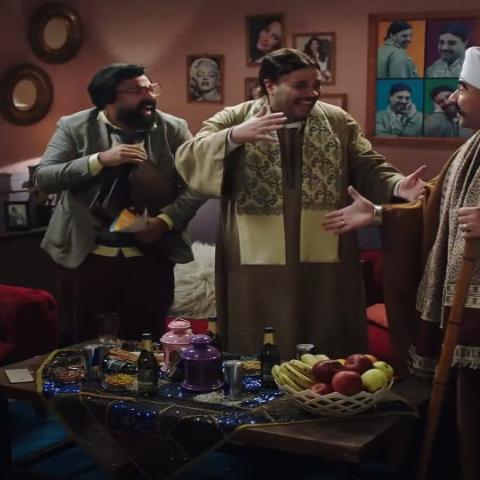 مشهد من الحلقة 2 من مسلسل الكبير