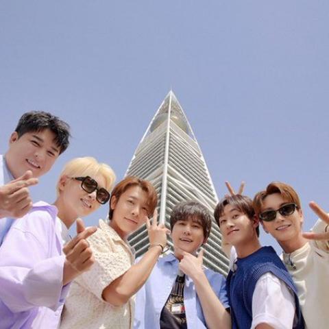 أعضاء فرقة سوبر جونيور - صورة من تويتر