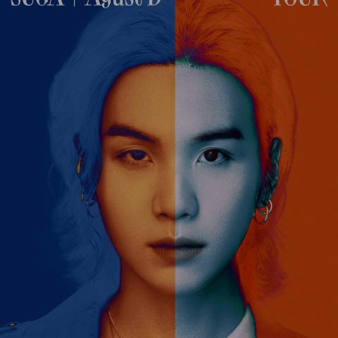 بوستر حفل AGUST D - تويتر