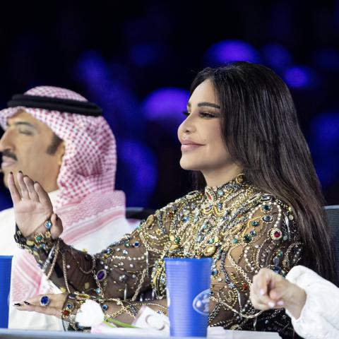 أحلام و أصيل أبو بكر - صورة من تويتر