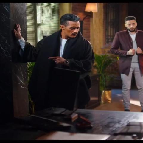 مشهد من مسلسل جعفر العمدة الحلقة 5