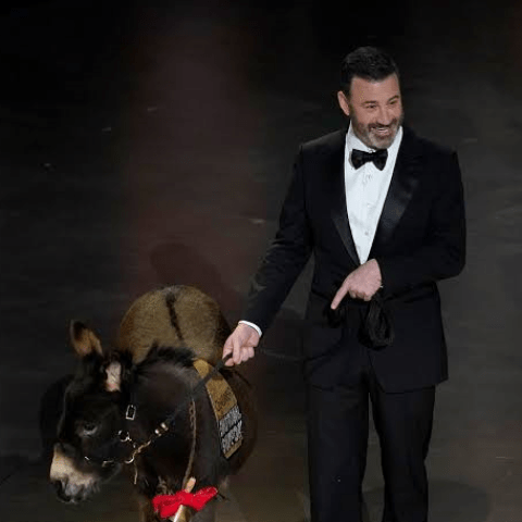 جيمي كيميل في الأوسكار- الصورة من السوشيال ميديا