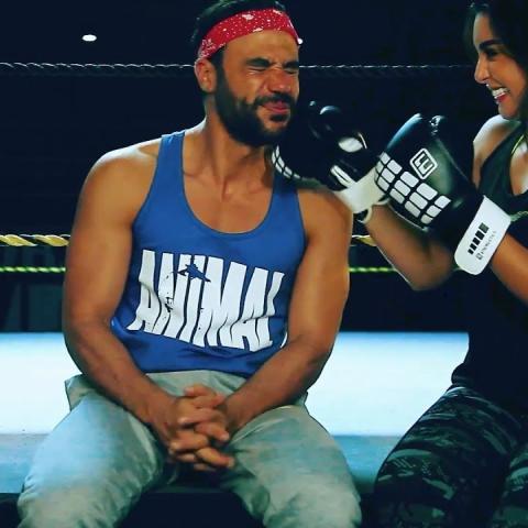 ياسمين صبري في فيلم آكشن مع محمد إمام