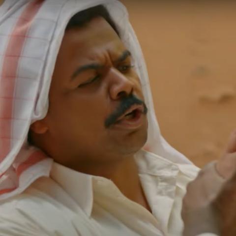 مسلسل البوشية الحلقة 12  مجبل يعاقب أبو أحمد بسبب شقيقته، لقطة شاشة