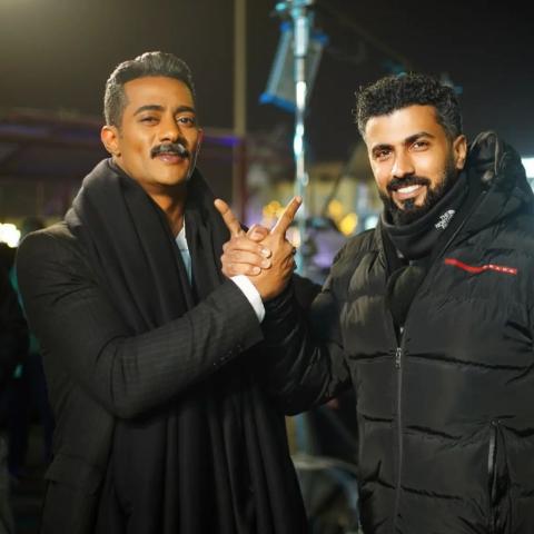 محمد رمضان مع المخرج محمد سامي - صورة من انستقرام