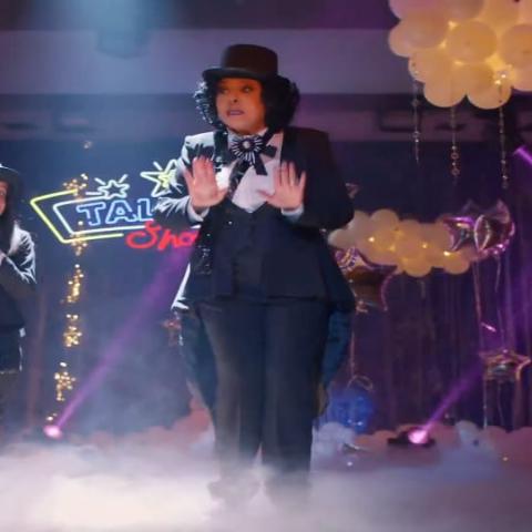 إسعاد يونس من الحلقة الاخيرة لمسلسل كامل العدد