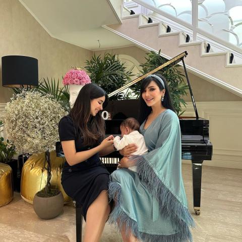 لجين عمران وأسيل عمران- انستقرام @aseel