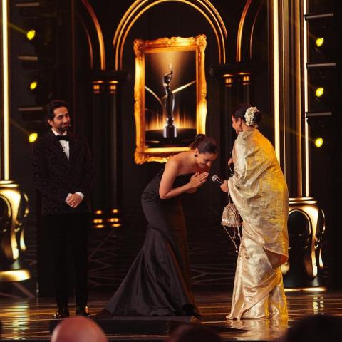 عليا بهات تحصد جائزة أفضل ممثلة في Filmfare- انستقرام @aliaabhatt