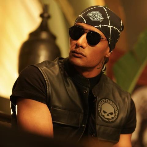 محمد رمضان من فيلم هارلي - إنستغرام