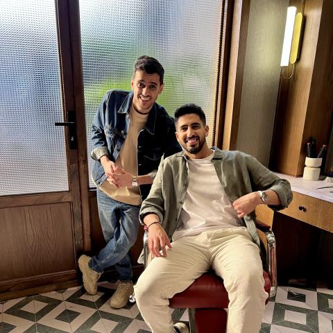 عايض يوسف وحمود الخضر - تويتر