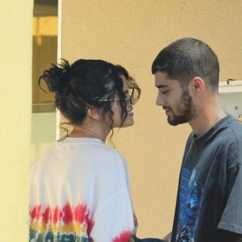 سيلينا غوميز وزين مالك  - صورة من تويتر