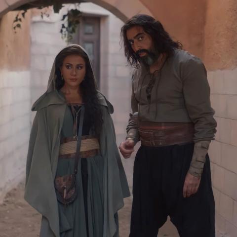 شخصية عبدو العربجي ويدور في مسلسل العربجي - صورة من تويتر