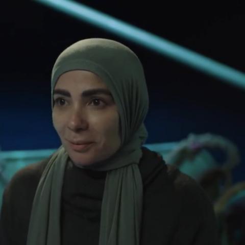 منى زكي من مسلسل تحت الوصاية- تويتر