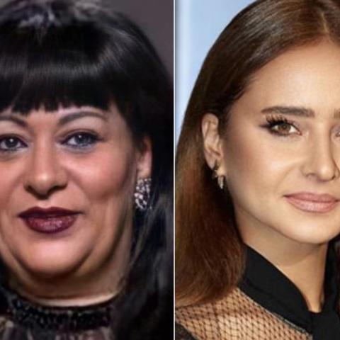 فريدة سيف النصر و نيللي كريم  - صورة معدلة