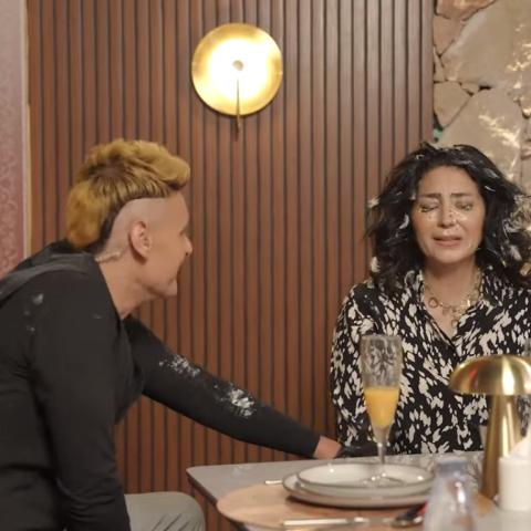 وفاء عامر من مقلب رامز جلال