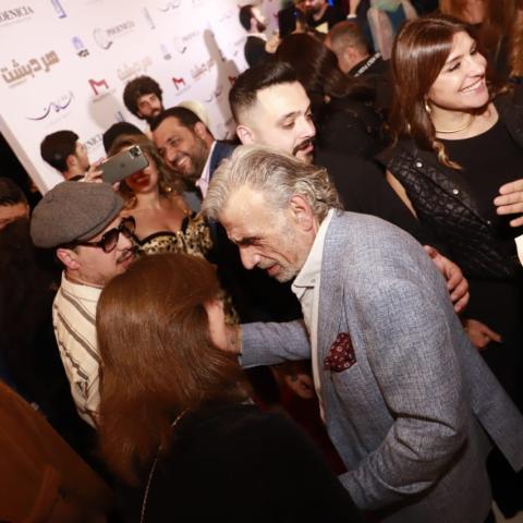 غبريال يمين من افتتاح فيلم هربيشت - من تصوير غسان أفلق